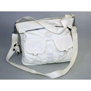 キプリング(kipling)のキプリング　ホワイト2WAY バッグ　新品(ショルダーバッグ)