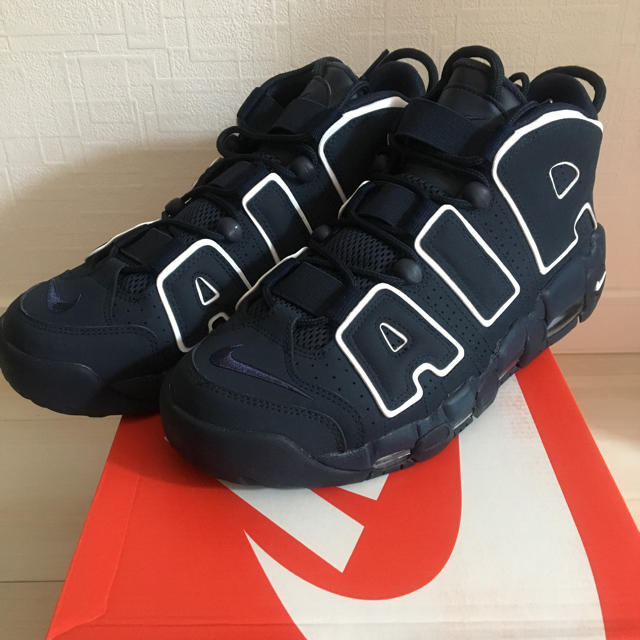 NIKE(ナイキ)の27.5 AIR MORE UPTEMPO 96 モアテン ネイビー メンズの靴/シューズ(スニーカー)の商品写真