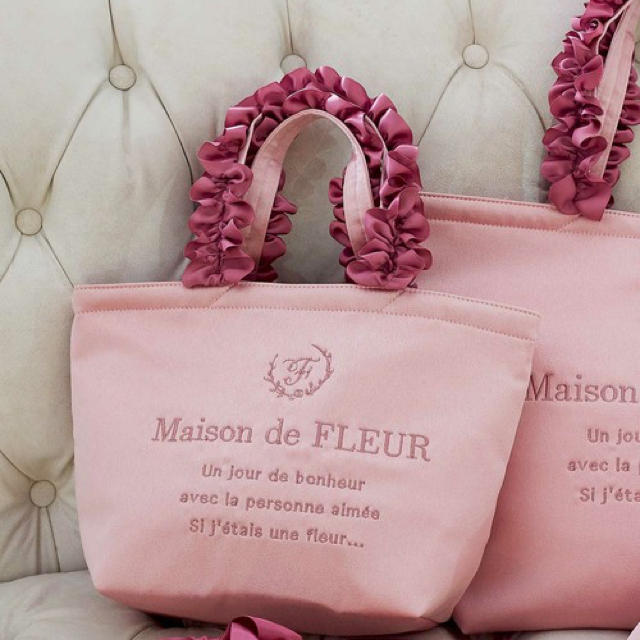 Maison de FLEUR(メゾンドフルール)の【メゾンドフルール】ミニバッグ レディースのバッグ(トートバッグ)の商品写真