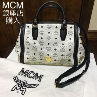 エムシーエム(MCM)の銀座直営店購入♪ MCM ♡ ハンドバッグ ショルダーバッグ ヴィセトス柄(ハンドバッグ)