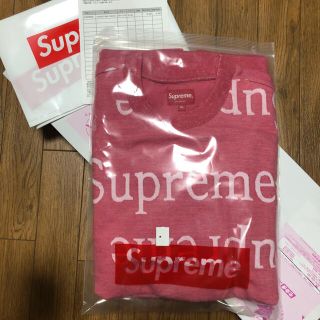 シュプリーム(Supreme)のXL！Supreme Jacquard Logo Crewneck(スウェット)