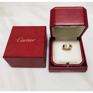カルティエ(Cartier)のCartier カルティエ ラブリング ピンクゴールド(リング(指輪))