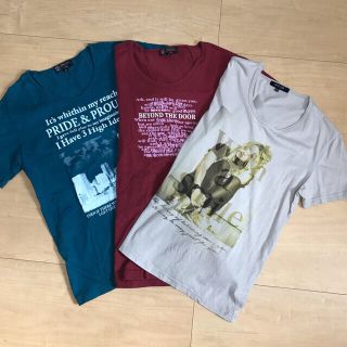 ミッシェルクラン(MICHEL KLEIN)のミッシェルクラン men's Tシャツ  3枚(Tシャツ/カットソー(半袖/袖なし))