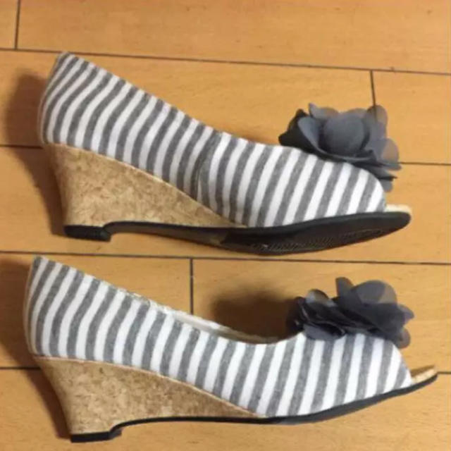 ☆新品☆ ウエッジソールパンプス サンダル レディースの靴/シューズ(ハイヒール/パンプス)の商品写真