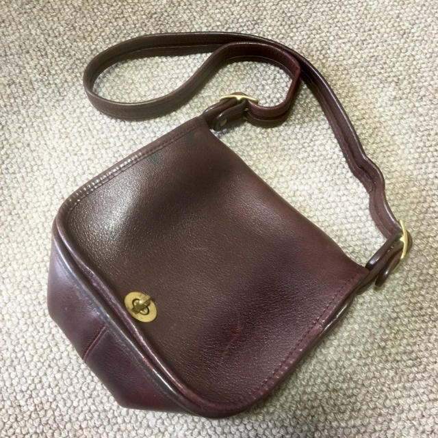 OLD COACH Vintage Shoulder Bag Brown