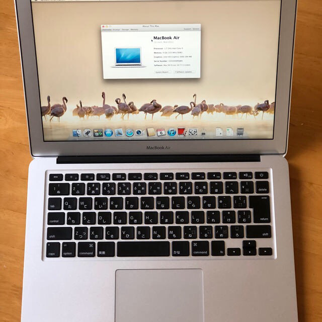 Mac (Apple)(マック)の(最後値下げ) macbook air 2012 13 inch スマホ/家電/カメラのPC/タブレット(PC周辺機器)の商品写真