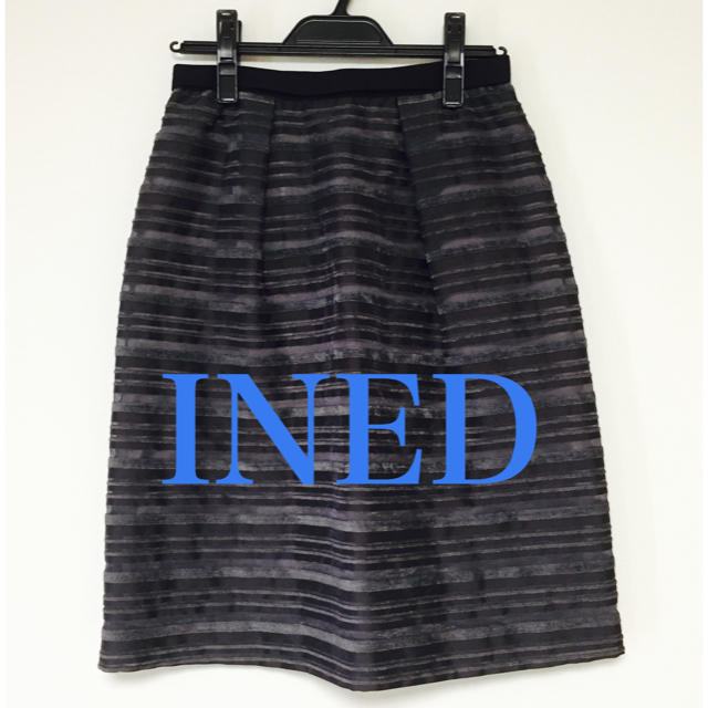 INED(イネド)のお値下げしました！【INED】シフォンスカート レディースのスカート(ひざ丈スカート)の商品写真