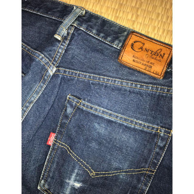 Canton(キャントン)のCANTON キャントン ストレートジーンズ  W32 L34 メンズのパンツ(デニム/ジーンズ)の商品写真