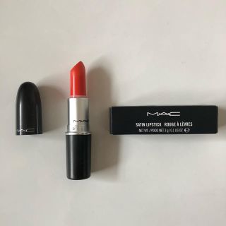 マック(MAC)の【美品】MAC リップ ネオンオレンジ(口紅)