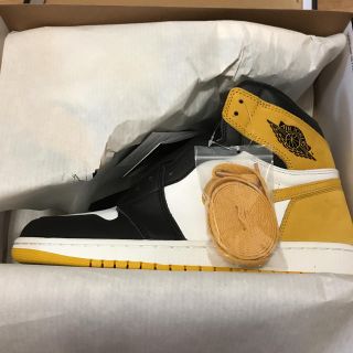 ナイキ(NIKE)のAIR Jordan1 OG 黄(スニーカー)