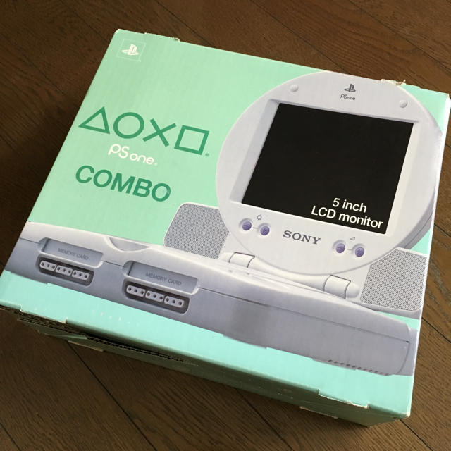 PlayStation(プレイステーション)のPS one combo 本体 エンタメ/ホビーのゲームソフト/ゲーム機本体(家庭用ゲーム機本体)の商品写真