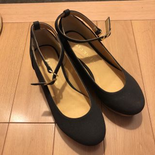 ザラ(ZARA)の黒スウェードパンプス(ハイヒール/パンプス)