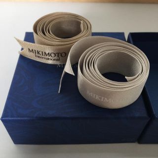 ミキモト(MIKIMOTO)のMIKIMOTO ミキモト 箱 リボン 2種 BOX(ネックレス)