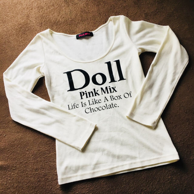 Pink Mix(ピンクミックス)のpink  mix ロンT レディースのトップス(Tシャツ(長袖/七分))の商品写真