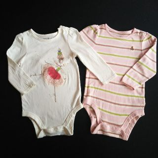 ベビーギャップ(babyGAP)のbabyGap★ロンパース80cm２着セット(ロンパース)