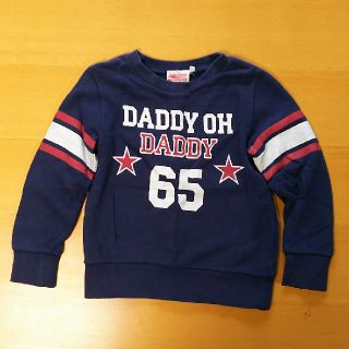 ダディオーダディー(daddy oh daddy)のダディーオーダディー  ロングトレーナー(サイズ120)(Tシャツ/カットソー)