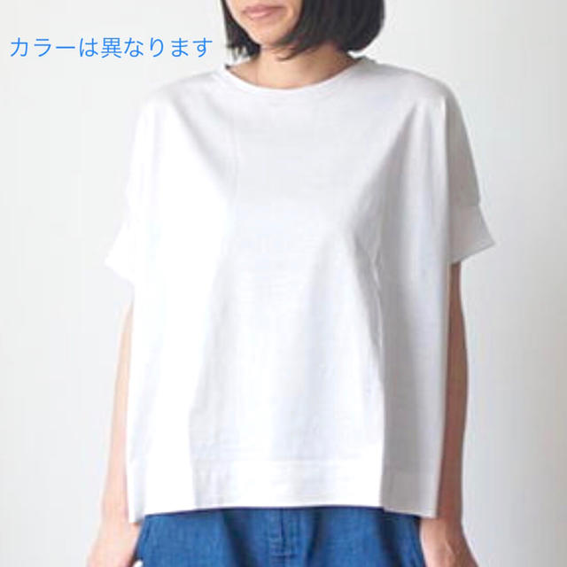 【NOUVELLES DU PARADIS】オーガニックコットン天竺プルオーバー レディースのトップス(Tシャツ(半袖/袖なし))の商品写真