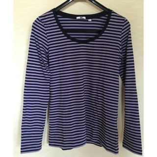 ユニクロ(UNIQLO)の2点セット UNIQLO 長袖Ｔシャツ ラトカーレ ☆ チェックシャツ(Tシャツ(長袖/七分))