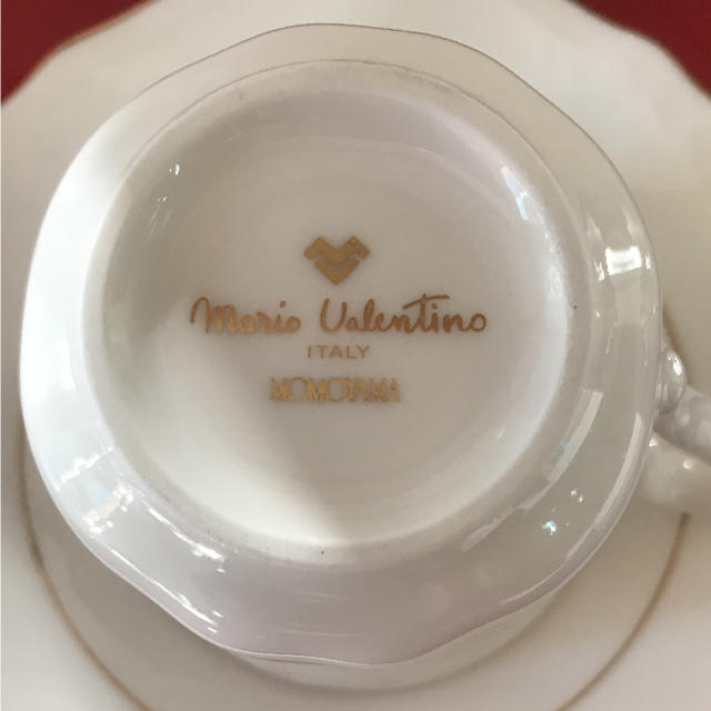 MARIO VALENTINO(マリオバレンチノ)のマリオバレンチノのカップ＆ソーサーセット 桃山陶器 インテリア/住まい/日用品のキッチン/食器(グラス/カップ)の商品写真