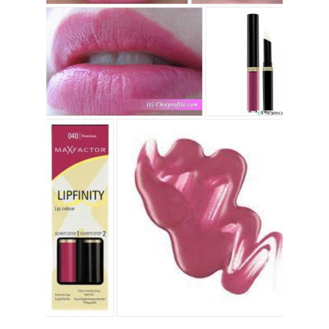 MAXFACTOR(マックスファクター)のMAX FACTOR LIPFINITY 040 VIVACIOUS UK コスメ/美容のベースメイク/化粧品(口紅)の商品写真