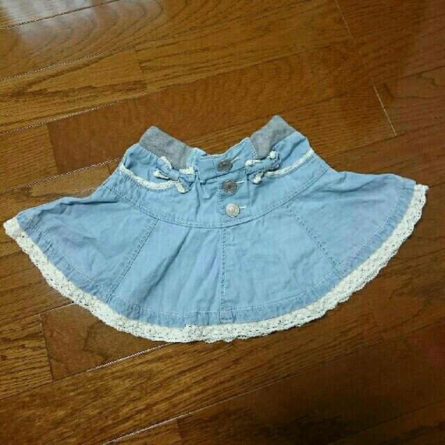 HusHush(ハッシュアッシュ)の新品  ハッシュアッシュ スカート 90 キッズ/ベビー/マタニティのキッズ服女の子用(90cm~)(スカート)の商品写真