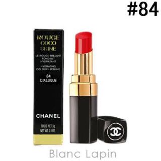 シャネル(CHANEL)の値下げ！シャネル ルージュココシャイン #84 レッド(口紅)