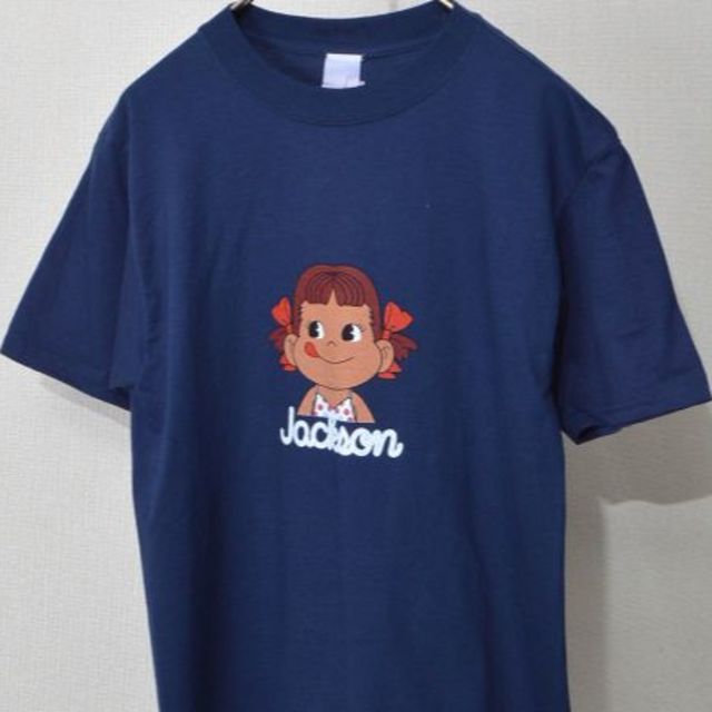 S 紺 JACKSON MATISSE ジャクソンマティス ペコちゃんTシャツ