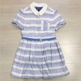 トミーヒルフィガー(TOMMY HILFIGER)のベルト付 シャツワンピース(ワンピース)