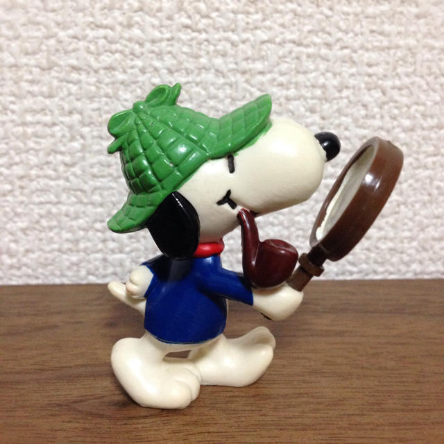 SNOOPY(スヌーピー)のビンテージ スヌーピー フィギュア 探偵 pvc determined エンタメ/ホビーのフィギュア(アメコミ)の商品写真