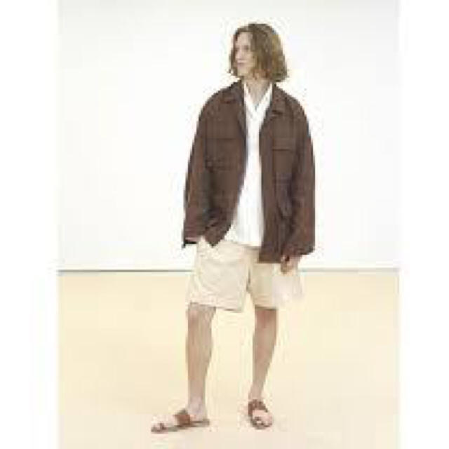 COMOLI(コモリ)のAURALEE オーラリー 18SS LINEN SAFARI BLOUSON メンズのジャケット/アウター(ブルゾン)の商品写真