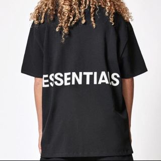 フィアオブゴッド(FEAR OF GOD)のSサイズ最安値 FOG essentials Tシャツ black Sサイズ(Tシャツ/カットソー(半袖/袖なし))