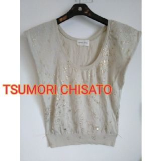 ツモリチサト(TSUMORI CHISATO)のデザイントップス♪ツモリチサト♪TSUMORI CHISATO(カットソー(半袖/袖なし))