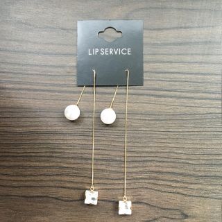 リップサービス(LIP SERVICE)のパールストーンアメリカンピアス(ピアス)