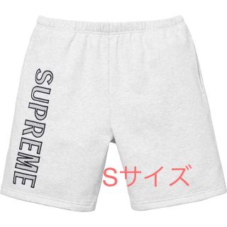 シュプリーム(Supreme)のLeg Embroidery Sweatshort Sサイズ(ショートパンツ)