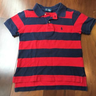 ポロラルフローレン(POLO RALPH LAUREN)のポロ ラルフローレン ボーダー ポロシャツ 4/4T(Tシャツ/カットソー)