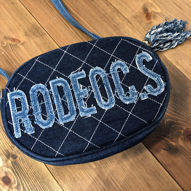 RODEO CROWNS(ロデオクラウンズ)のロデオ デニムショルダーバッグ レディースのバッグ(ショルダーバッグ)の商品写真