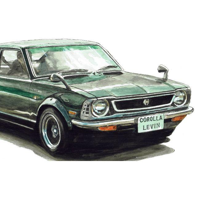 NC-425レビンTE27/AE86限定版画 直筆サイン額装済●作家平右ヱ門