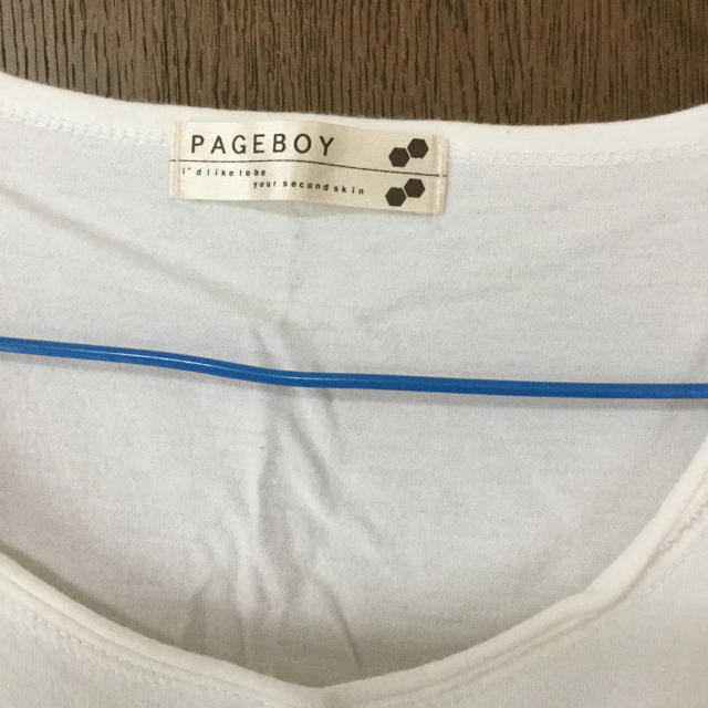 PAGEBOY(ページボーイ)のフレンチブルのTシャツ レディースのトップス(Tシャツ(半袖/袖なし))の商品写真