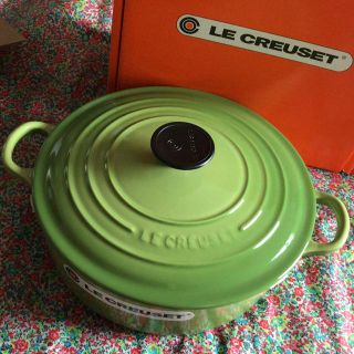 ルクルーゼ(LE CREUSET)のまきこさま★ルクルーゼ 新品 ココットジャポネーズ 24㎝  ル・クルーゼ(鍋/フライパン)