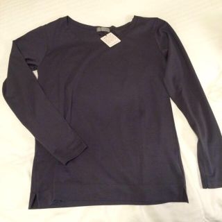 マーガレットハウエル(MARGARET HOWELL)のMHL.新品♡長袖カットソー グレー(カットソー(長袖/七分))