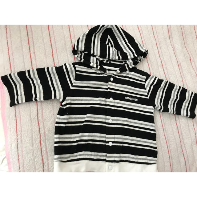 COMME CA ISM(コムサイズム)の子供服 パーカー 80 コムサイズム キッズ/ベビー/マタニティのベビー服(~85cm)(その他)の商品写真