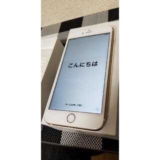 エヌティティドコモ(NTTdocomo)の中古 docomo iPhone6s Plus 128GB ゴールド(スマートフォン本体)