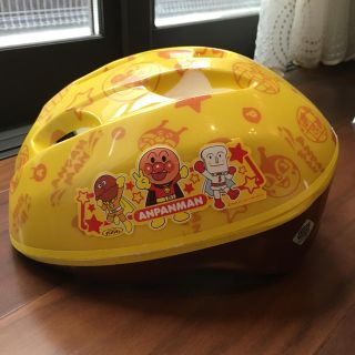 アンパンマン(アンパンマン)の【あいうえお様専用】アンパンマン 自転車用 ヘルメット 44〜50cm(ヘルメット/シールド)