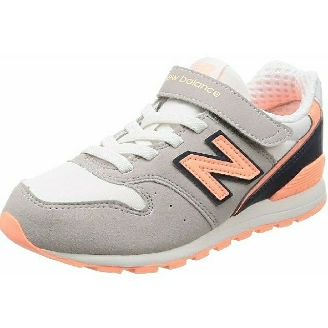 New Balance(ニューバランス)の新品未使用★値下げ！ニューバランス KV996 ピンクグレー キッズ/ベビー/マタニティのキッズ靴/シューズ(15cm~)(スニーカー)の商品写真