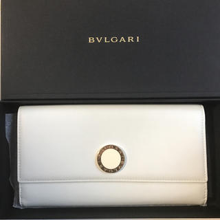 ブルガリ(BVLGARI)のブルガリ BVLGARI 長財布 白(財布)