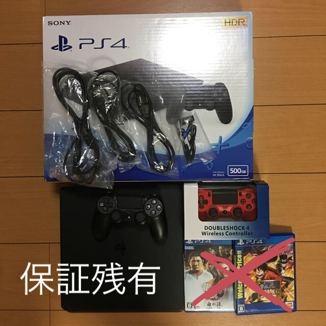 PS4 CUH -2100A 保証残有 コントローラ