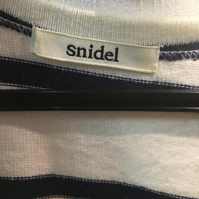 SNIDEL(スナイデル)のボーダーワンピース(値段交渉ok) レディースのワンピース(ミニワンピース)の商品写真