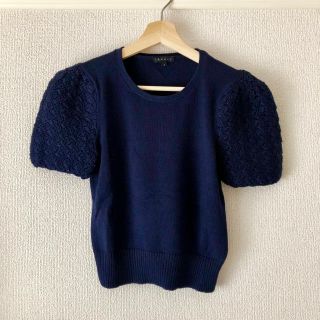 セオリー(theory)のなぽ様専用【超美品 タグ付】セオリー 半袖 サマーニット バルーンスリーブ(ニット/セーター)