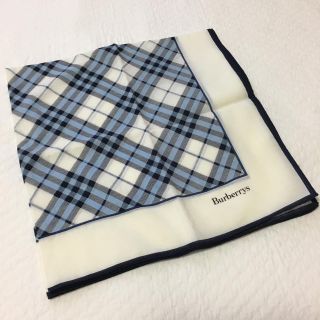 バーバリー(BURBERRY)のまみたん様専用バーバリー  ハンカチ！ブルー(ハンカチ)