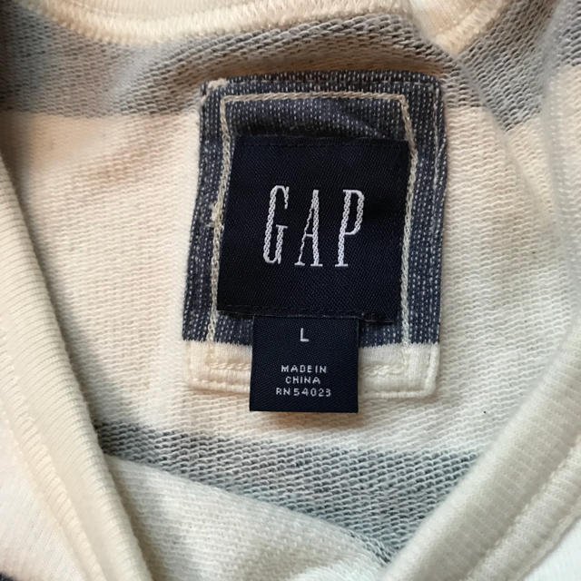 GAP(ギャップ)のGAPボーダーカットソー メンズのトップス(Tシャツ/カットソー(七分/長袖))の商品写真